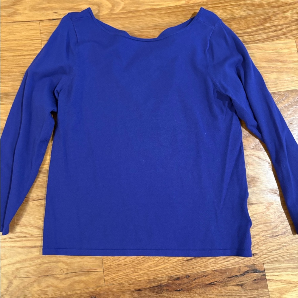 Lilly Pulitzer Royal Blue Long Sleeve Top